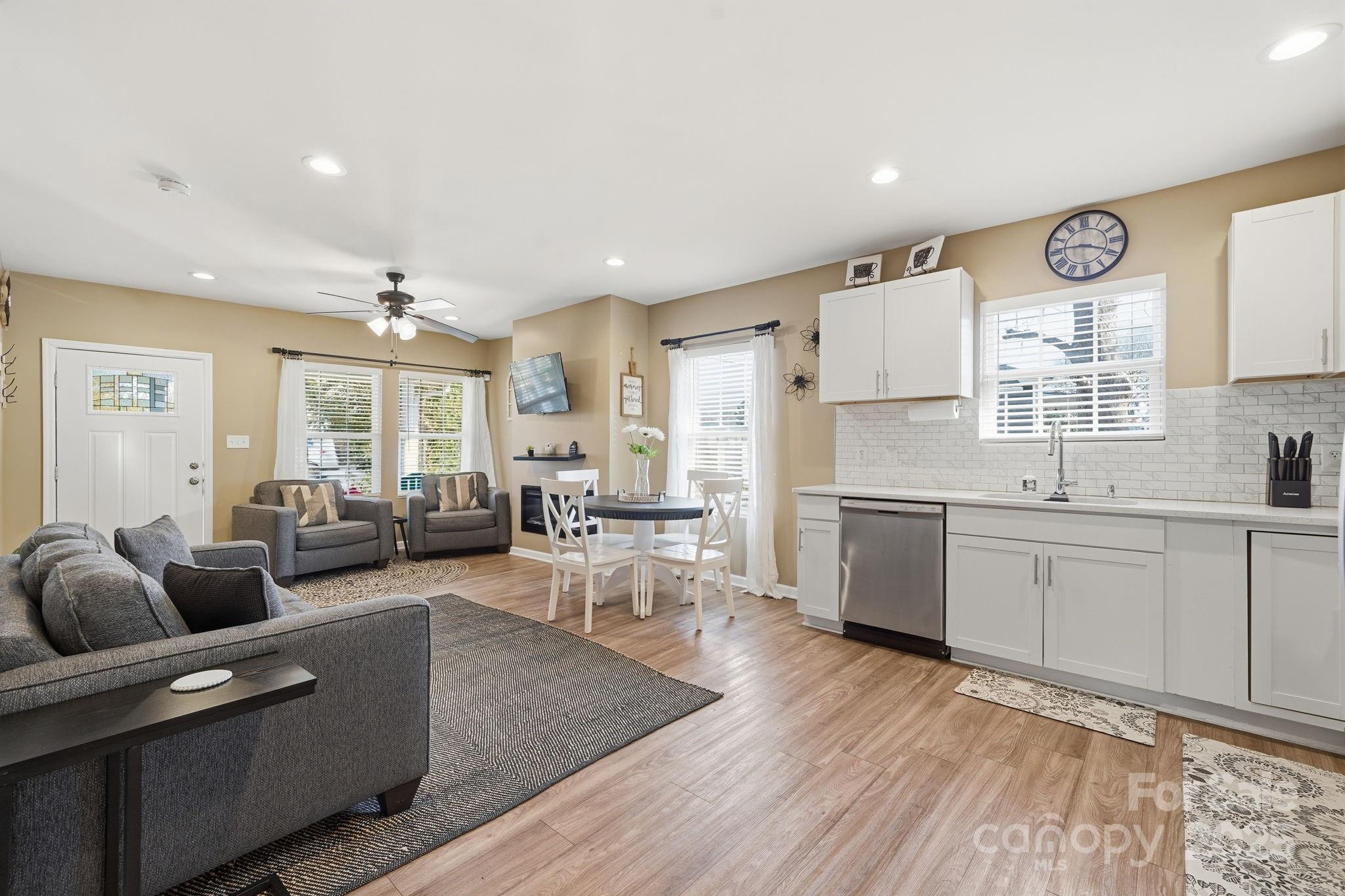2301 Acme Road Belmont, NC 28012 - Photo 5 of 25 a living room with furniture and kitchen view