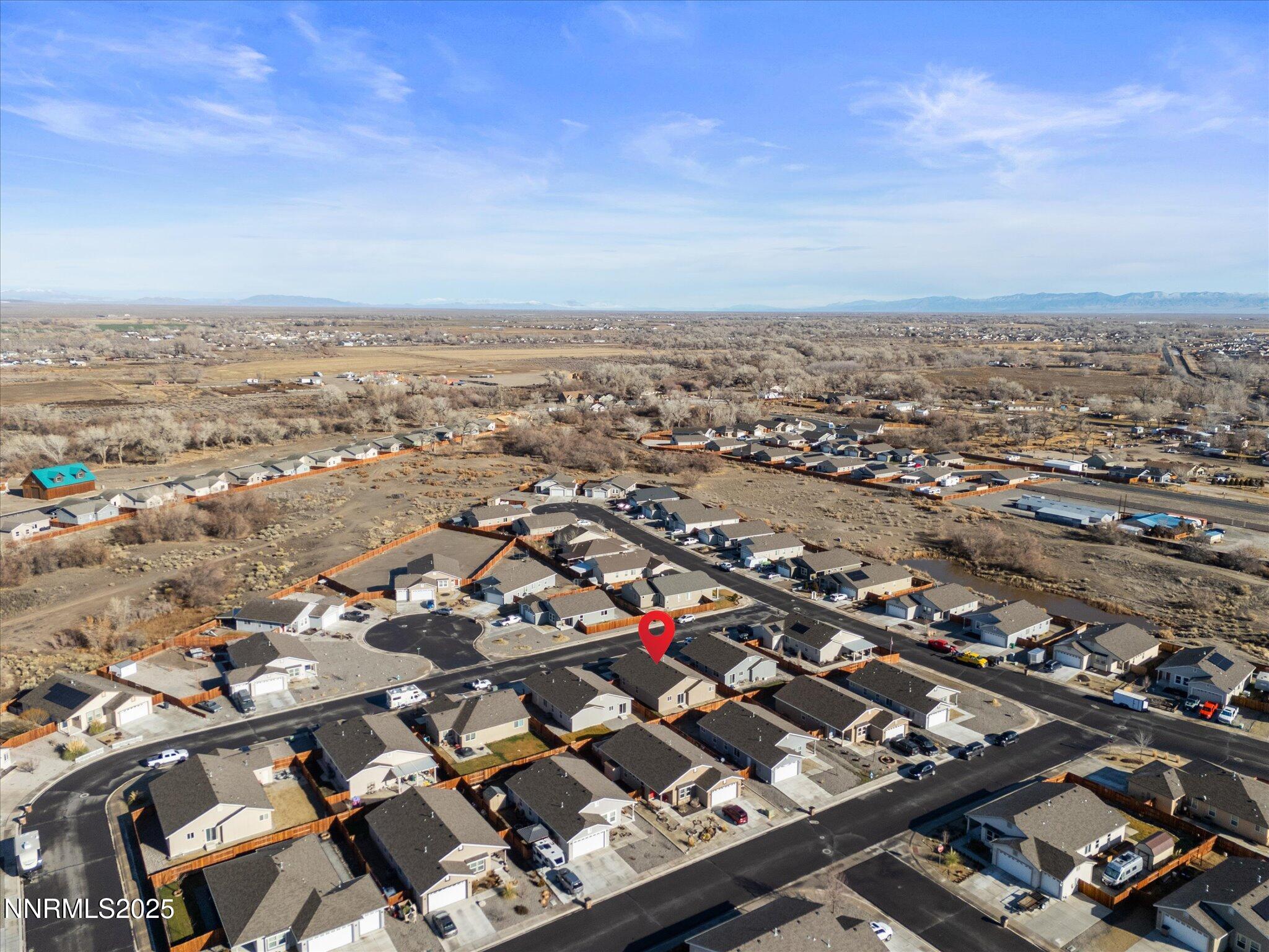 2541 Milano Way Fallon, NV 89406 - Photo 45 of 47 an aerial view of a city