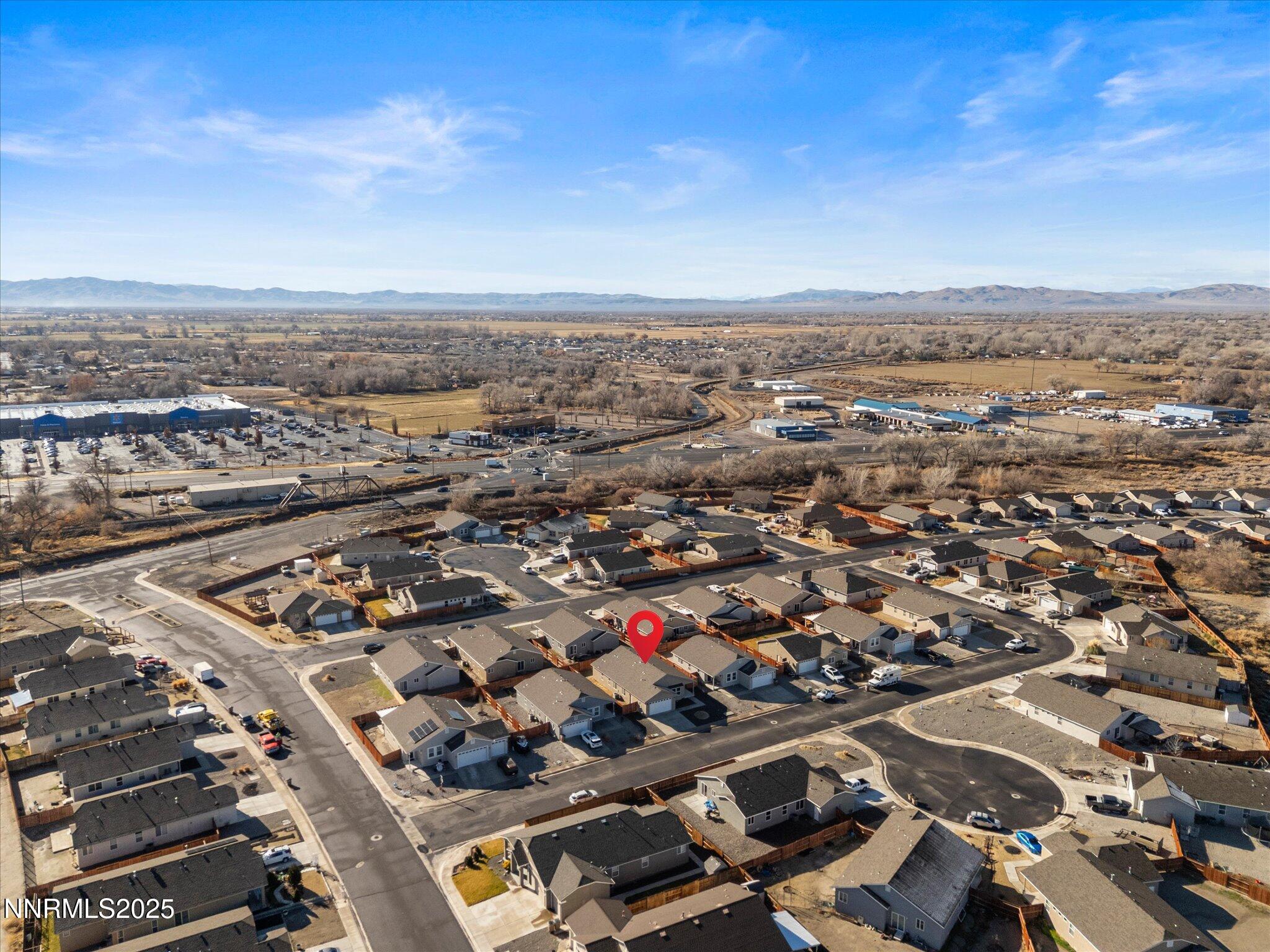 2541 Milano Way Fallon, NV 89406 - Photo 47 of 47 an aerial view of residential building with parking