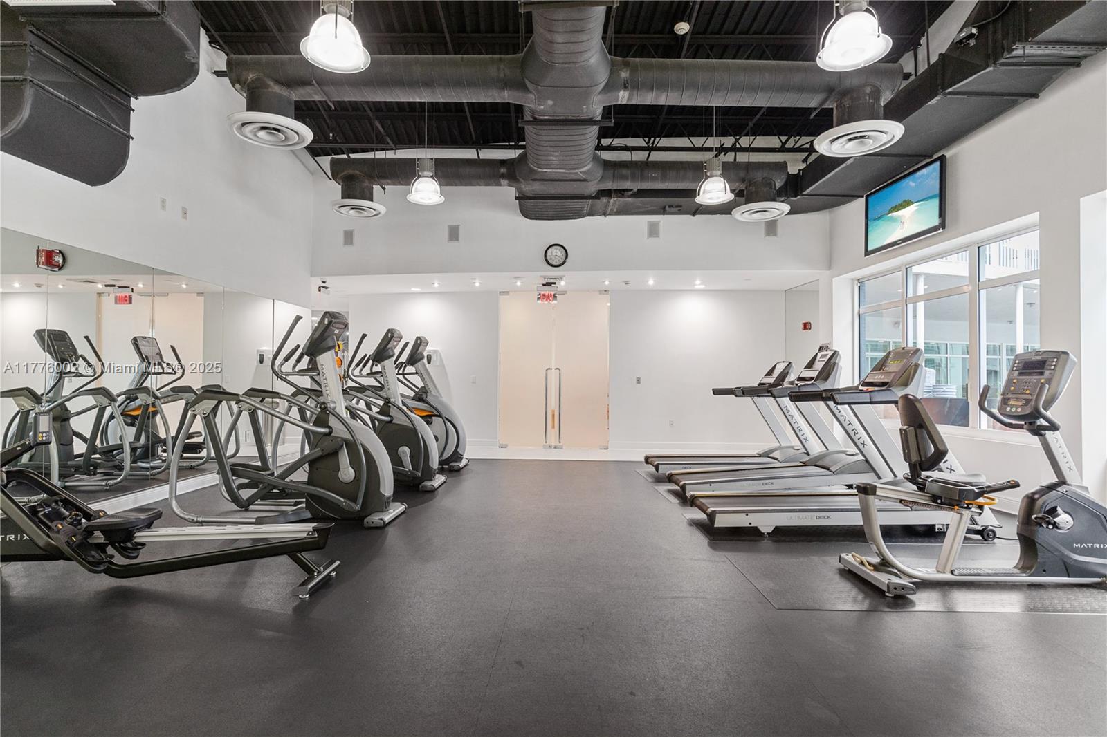 1250 South Miami Avenue, Unit 1206 Miami, FL 33130 - Photo 16 of 19 a view of a room with gym equipment