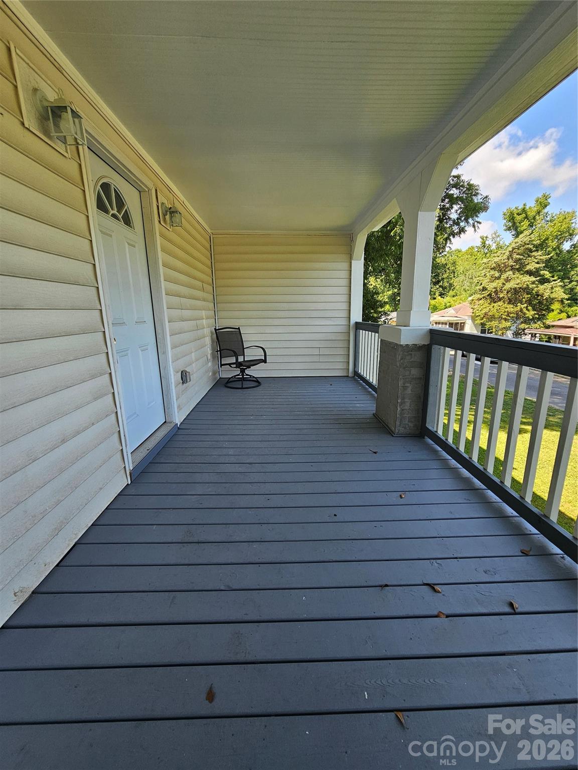 31 Poplar Street Great Falls, SC 29055 - Photo 3 of 16 a view of a balcony with wooden floor