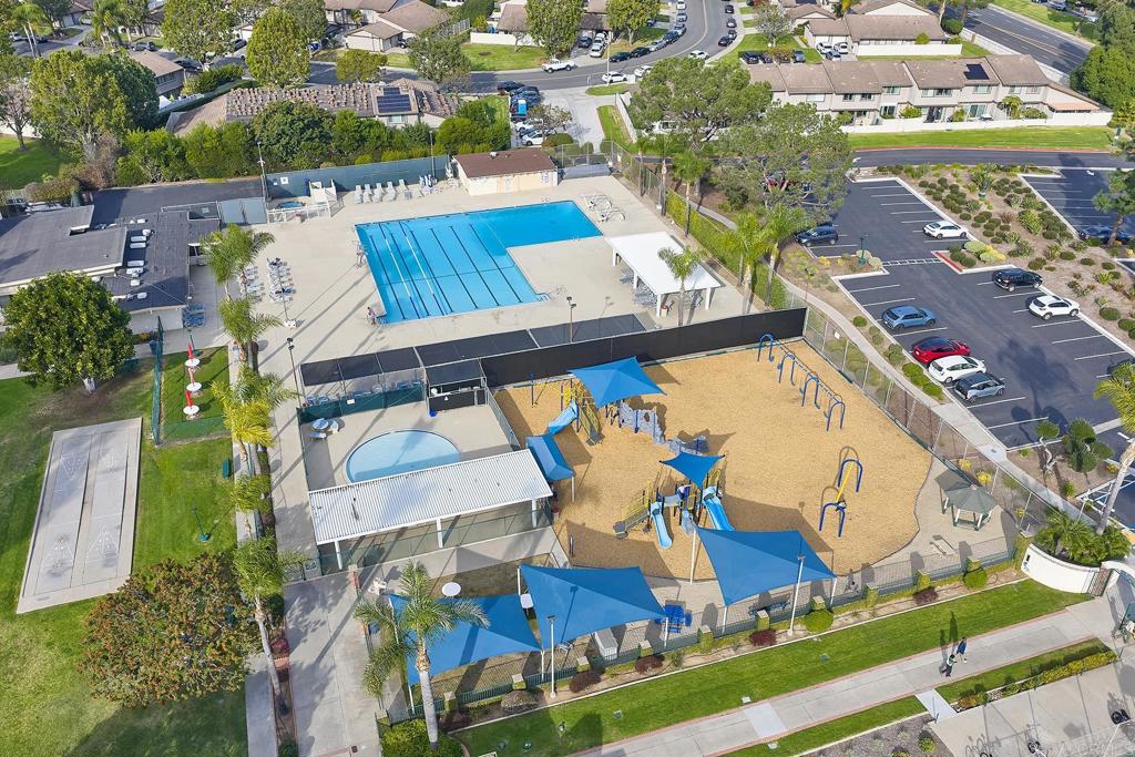 11364 Poblado Road San Diego, CA 92127 - Photo 36 of 39 an aerial view of a balcony with chairs
