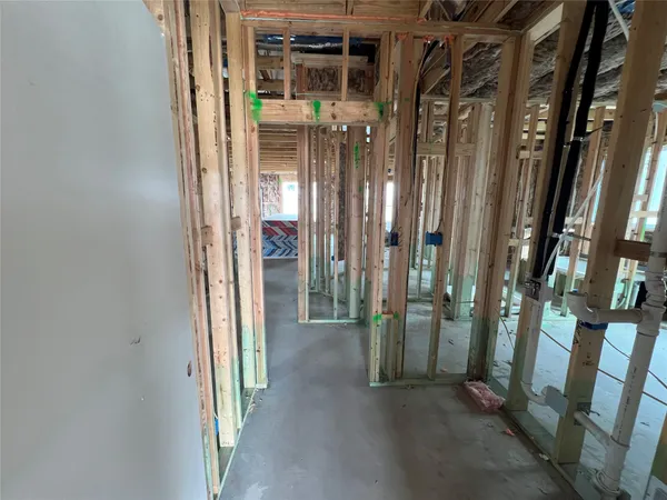 a view of entryway door