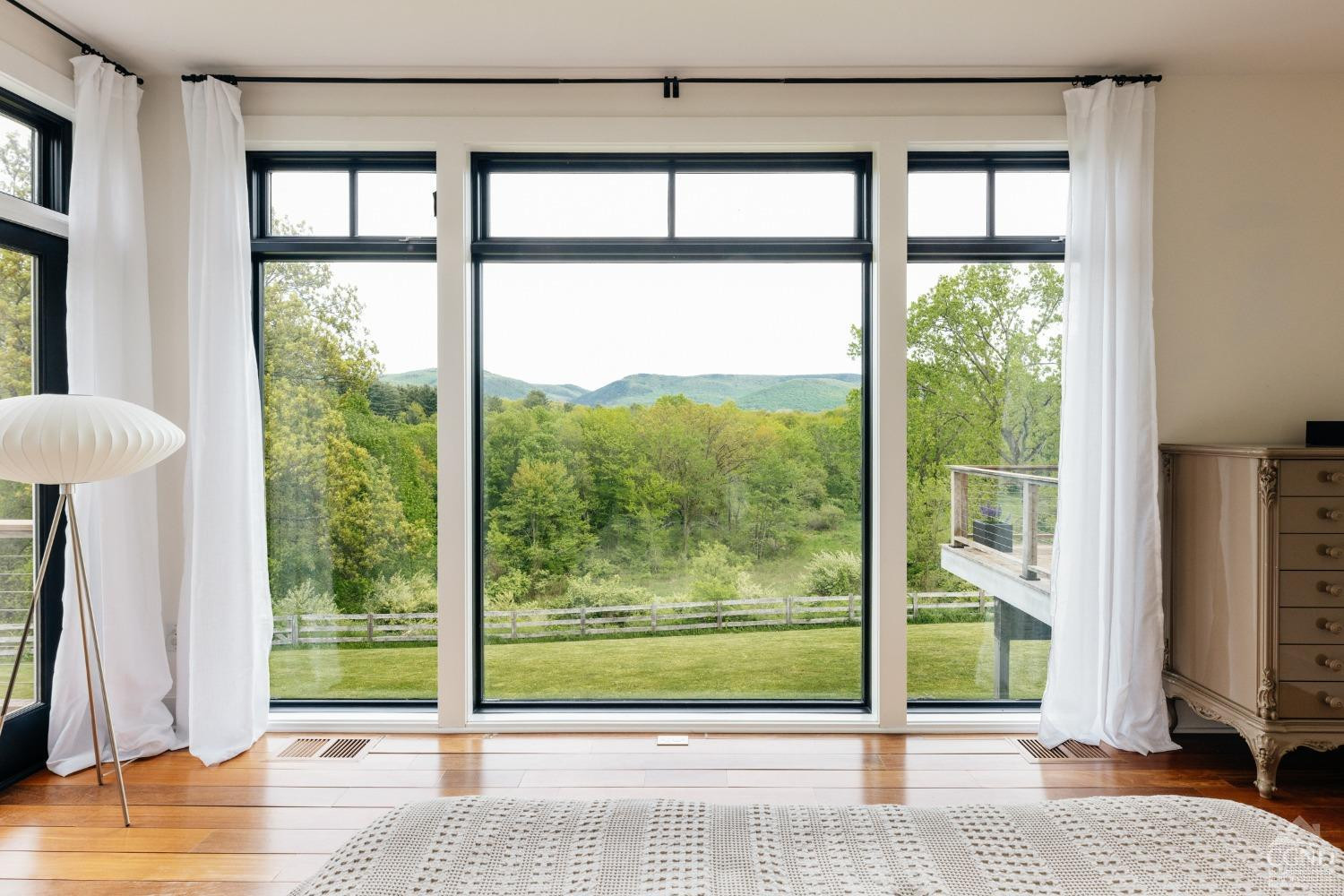 128 Robin Lane Copake, NY 12516 - Photo 13 of 33 a view of a garden from a living room