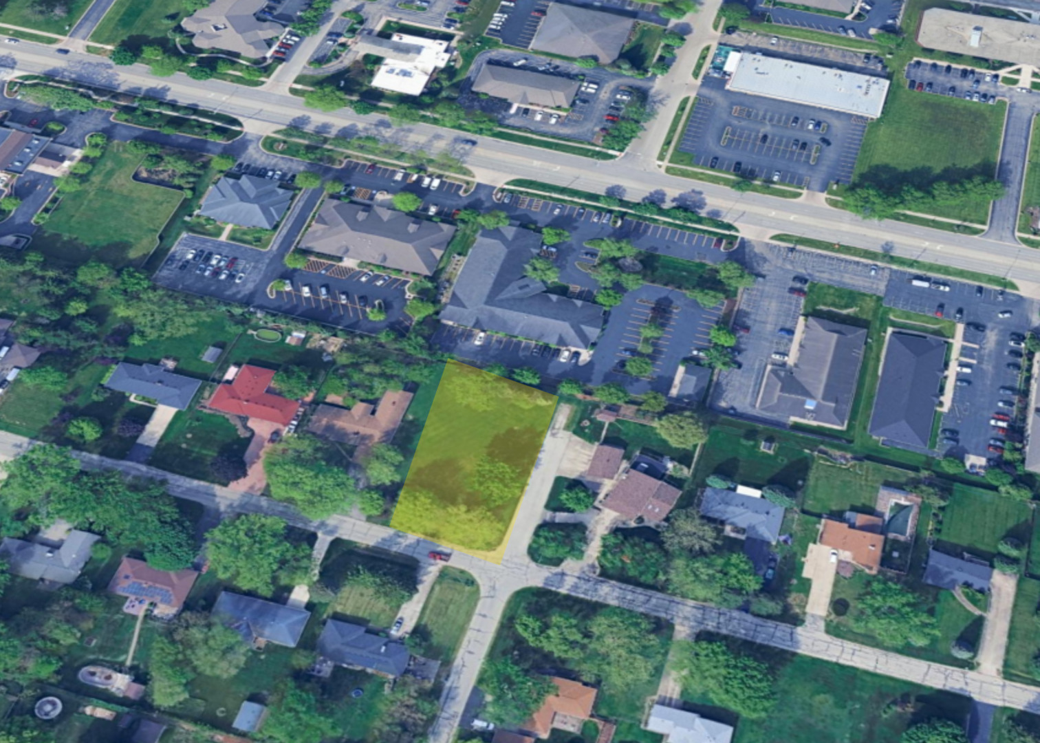 48 Murphy Drive Joliet, IL 60435 - Photo 6 of 6 an aerial view of a house with a yard