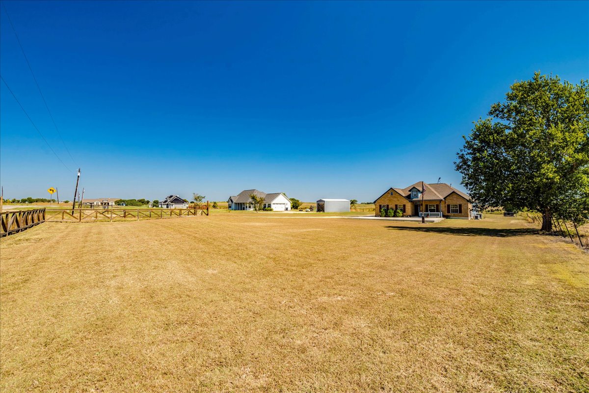 909 County Road 342 Granger, TX 76530 - Photo 9 of 37 View of yard featuring a rural view