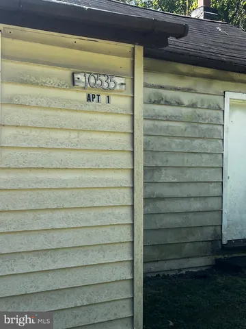 a backyard of a house