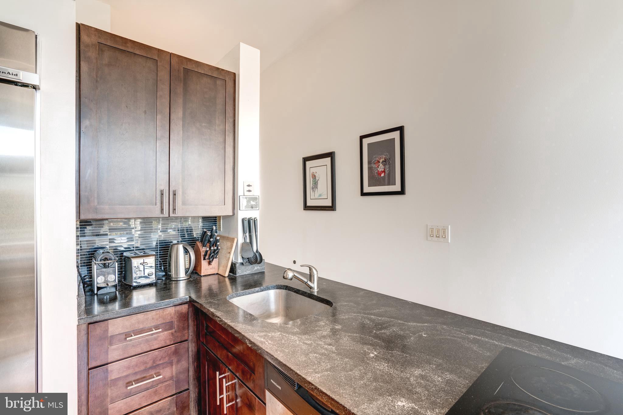 1527 Church Street Northwest, Unit A Washington, DC 20005 - Photo 11 of 31 Gourmet kitchen with stainless steel appliances