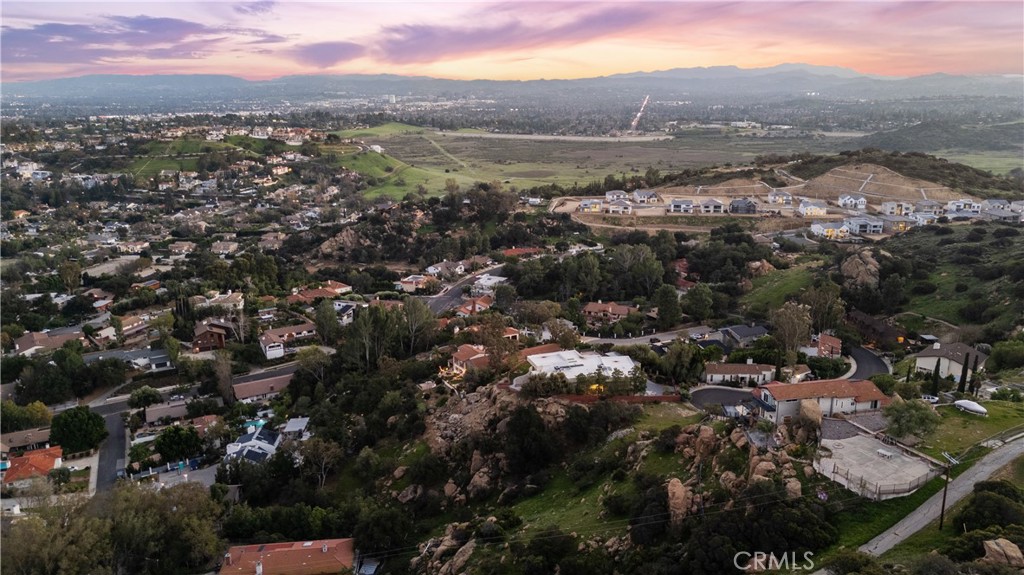 22882 Trigger Street Chatsworth, CA 91311 - Photo 25 of 26 an aerial view of town with residential houses with outdoor space and trees