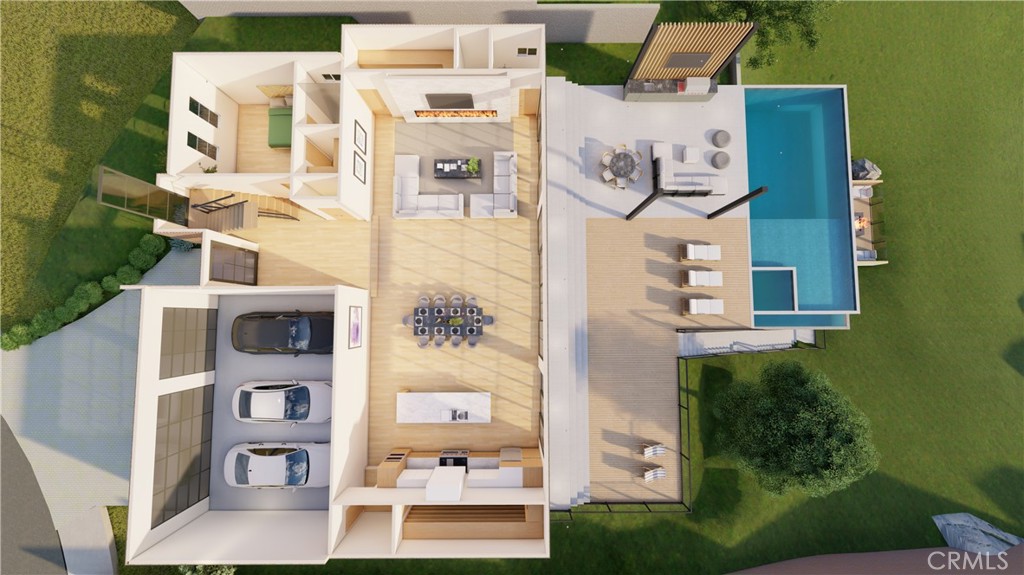 22882 Trigger Street Chatsworth, CA 91311 - Photo 7 of 26 aerial view of a house with a yard