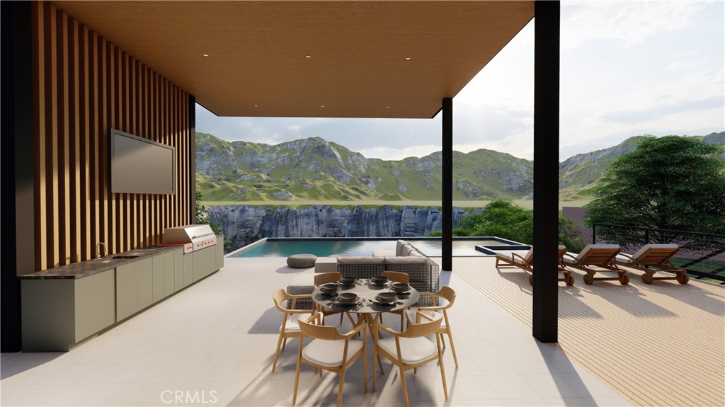 22882 Trigger Street Chatsworth, CA 91311 - Photo 9 of 26 a view of living room with furniture and floor to ceiling window