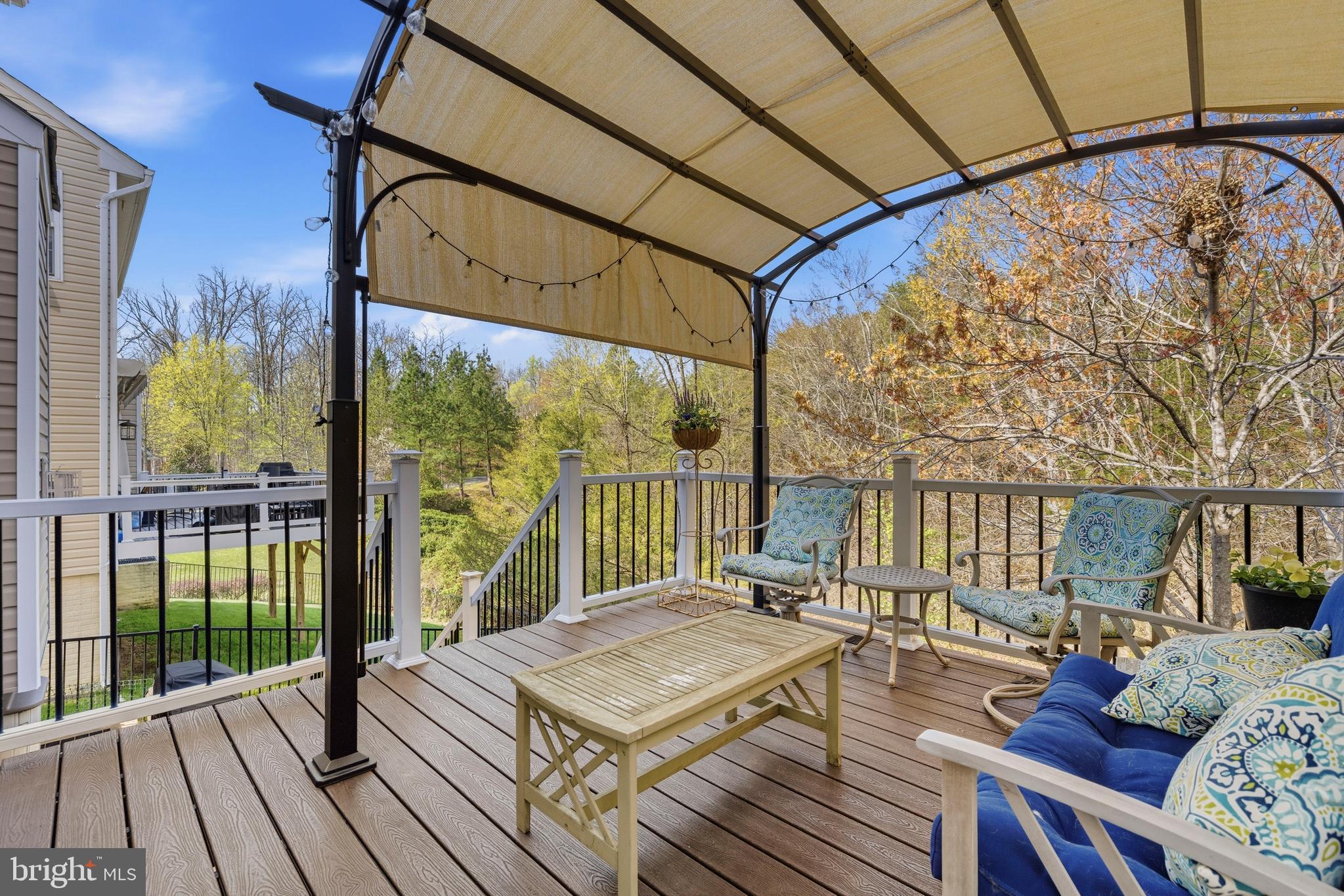 3117 Eagle Ridge Drive Woodbridge, VA 22191 - Photo 41 of 51 Deck space looking into wooded area
