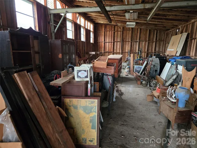 a view of a chairs and table in a room