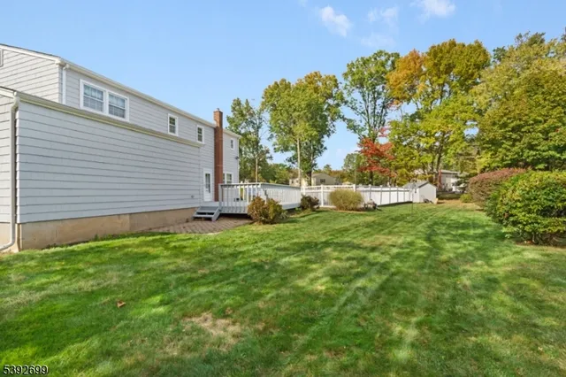 a view of backyard with garden