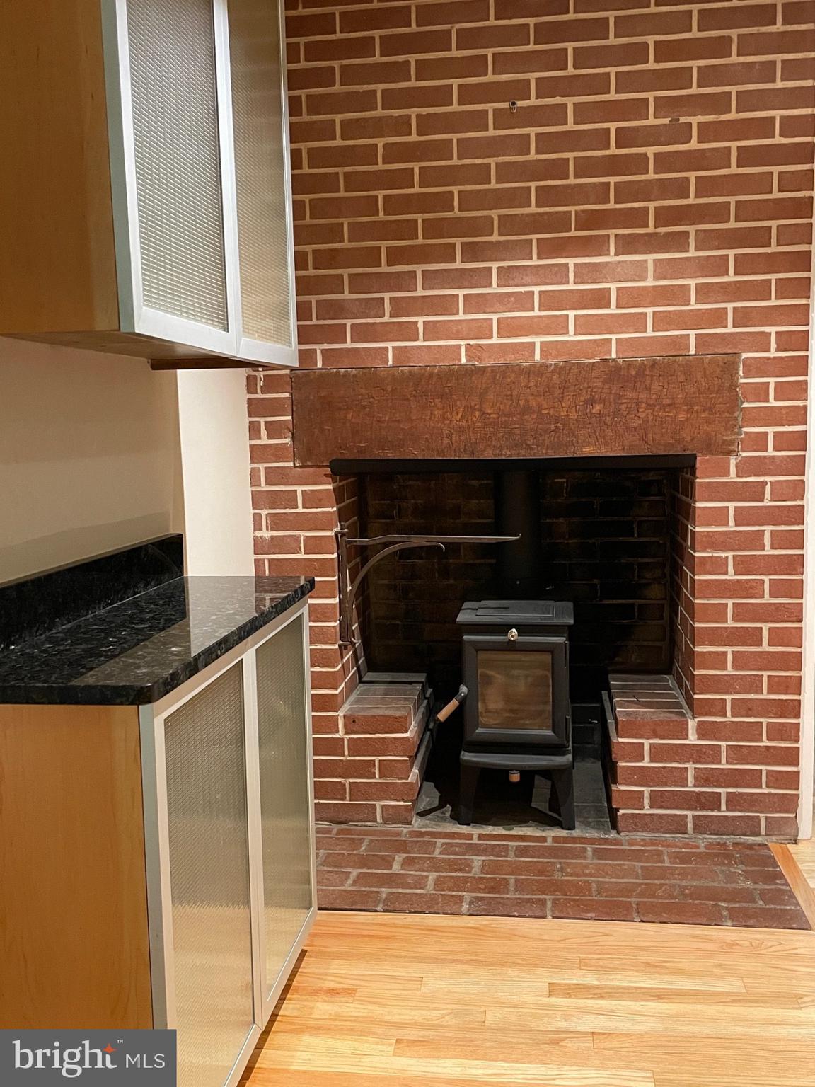1100 Notley Road Silver Spring, MD 20904 - Photo 12 of 54 Charming & Cozy Kitchen Fireplace w/inset mantle