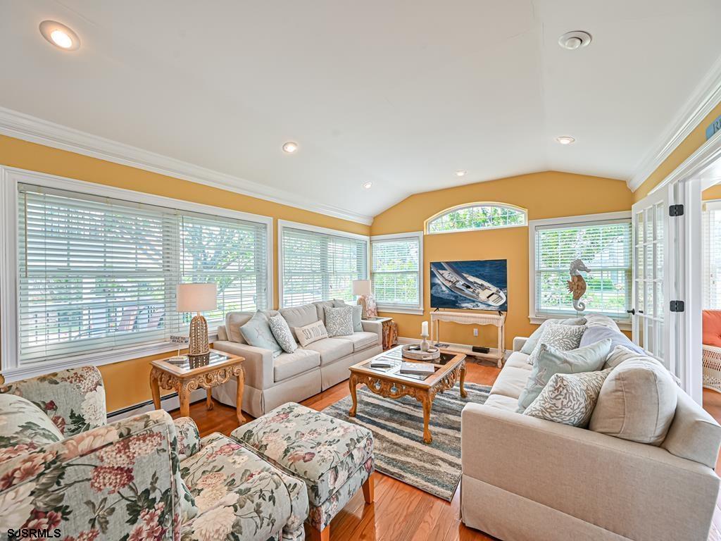 2304 Ocean Avenue Brigantine, NJ 08203 - Photo 6 of 27 a living room with furniture and a large window