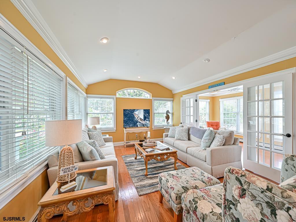 2304 Ocean Avenue Brigantine, NJ 08203 - Photo 9 of 27 a living room with furniture and a large window