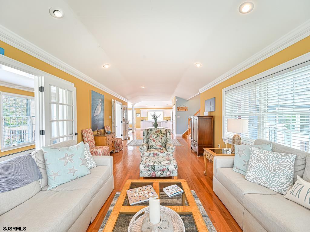 2304 Ocean Avenue Brigantine, NJ 08203 - Photo 10 of 27 a living room with furniture and a large window