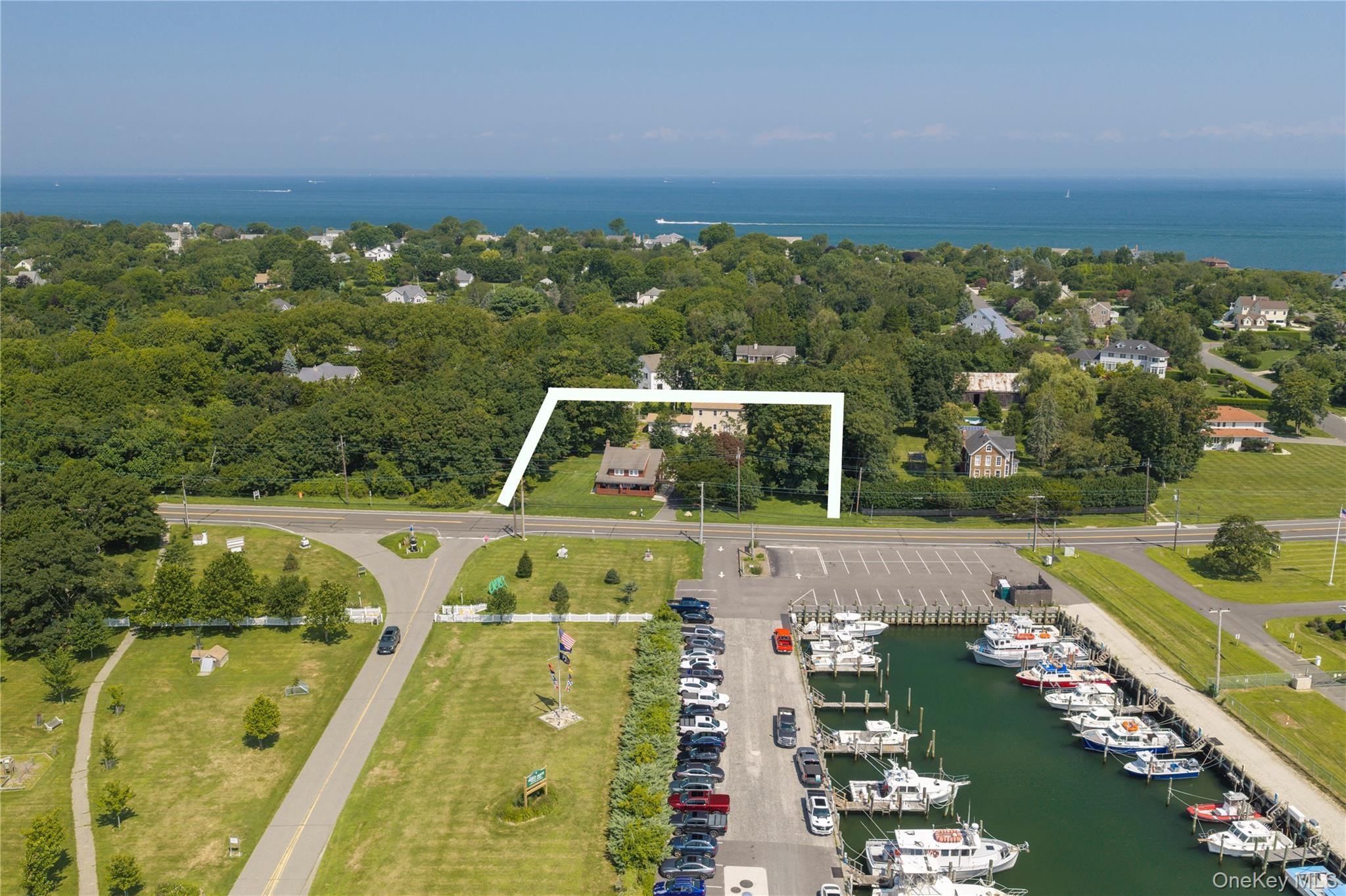 40495 Main Road Orient, NY 11957 - Photo 25 of 26 Duryrea's Restaurant and Marina shown across the street as well as the entrance to Orient Beach State Park.