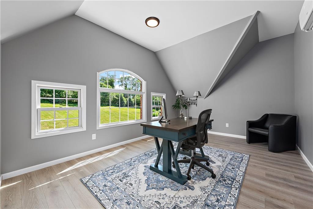 548 Lang Road Sewickley, PA 15143 - Photo 42 of 49 a view of a dining room with furniture window and wooden floor