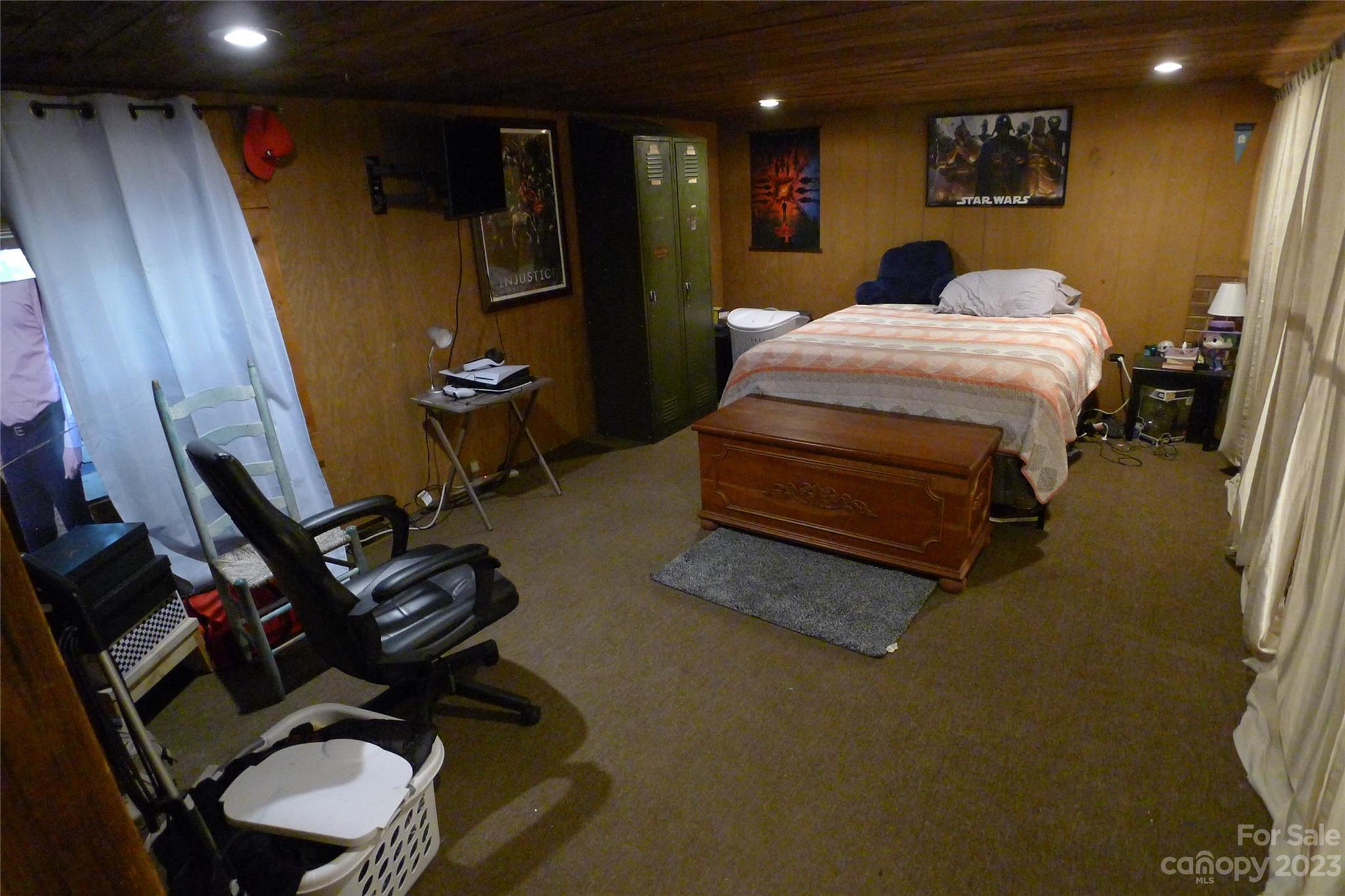334 Ridgeview Drive Mocksville, NC 27028 - Photo 21 of 21 a bedroom with a bed closet and wooden floor