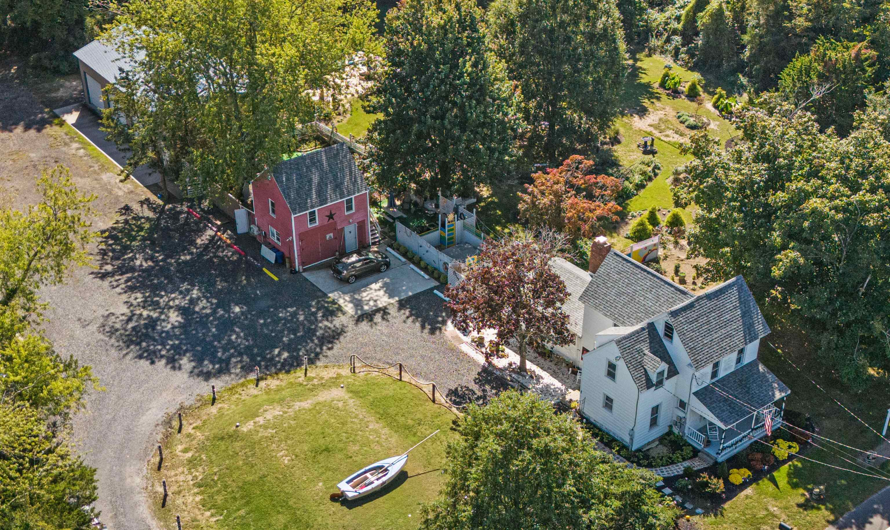 35 Bay Shore Road Cape May, NJ 08204 - Photo 1 of 45 an aerial view of residential house with outdoor space and swimming pool
