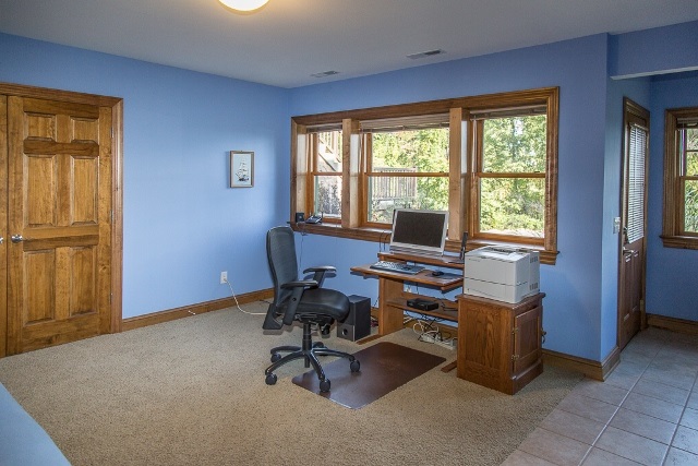 1075 Old Greenville Road Staunton, VA 24401 - Photo 40 of 50 a view of a workspace with furniture and a window