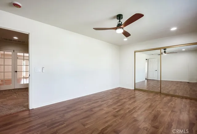 wooden floor in an empty room