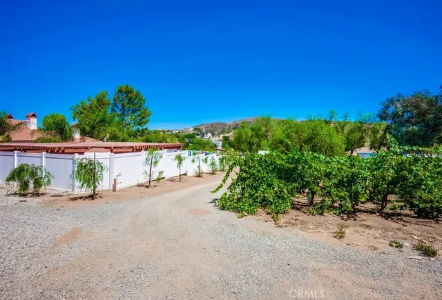 front view of a house with a street