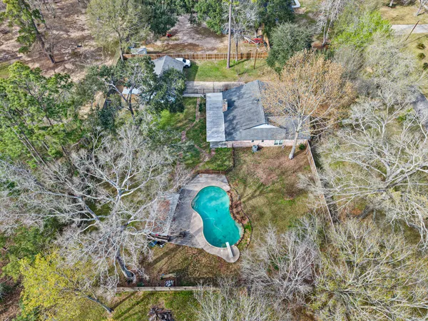 a bird view of building