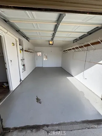 a view of a room with an empty space