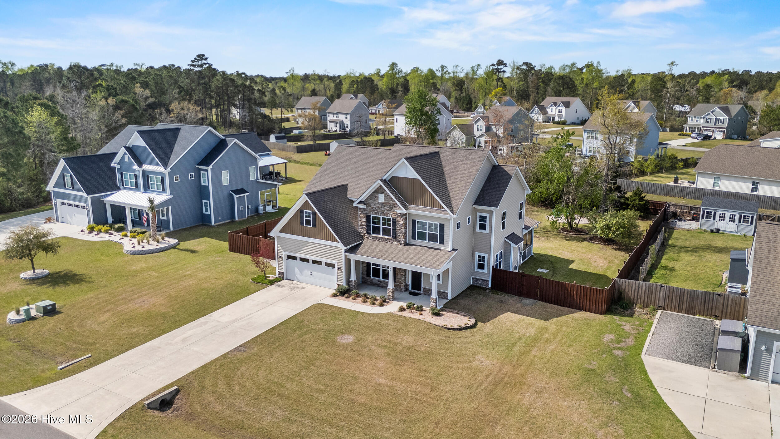 38 East Conolly Court Hampstead, NC 28443 - Photo 47 of 57 Aerial View 3