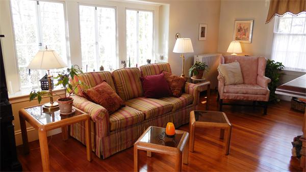 85-81 Hillside Road Wellesley, MA 02481 - Photo 2 of 24 a living room with furniture and a large window