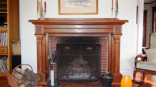 85-81 Hillside Road Wellesley, MA 02481 - Photo 4 of 24 a close view of fireplace