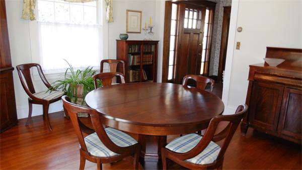 85-81 Hillside Road Wellesley, MA 02481 - Photo 7 of 24 a dining room with furniture and wooden floor