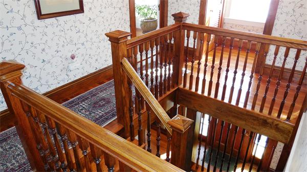 85-81 Hillside Road Wellesley, MA 02481 - Photo 9 of 24 a view of stairs from a balcony