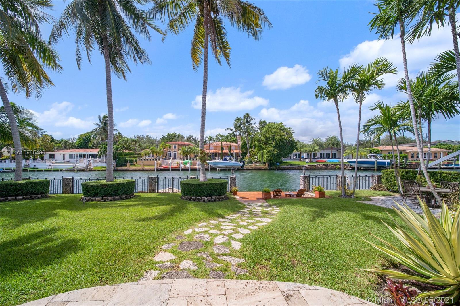 4804 Biltmore Drive Coral Gables, FL 33146 - Photo 40 of 47 a large body of water with palm trees boats