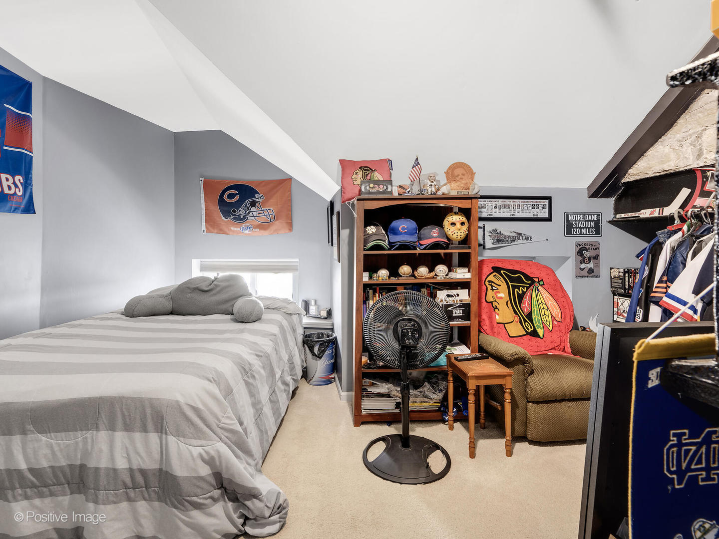 400 McCarthy Road, Unit 416 Lemont, IL 60439 - Photo 13 of 21 a bed room with a bed and a couch