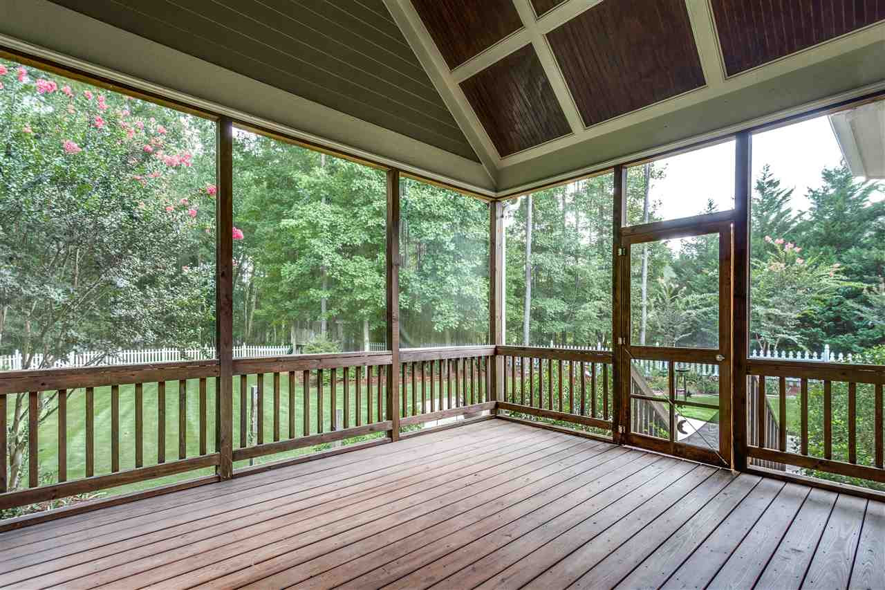 3509 Griffice Mill Road Raleigh, NC 27610 - Photo 17 of 20 Huge screened porch off the family room and kitchen. Excellent views of the amazing back yard. Screened Porch