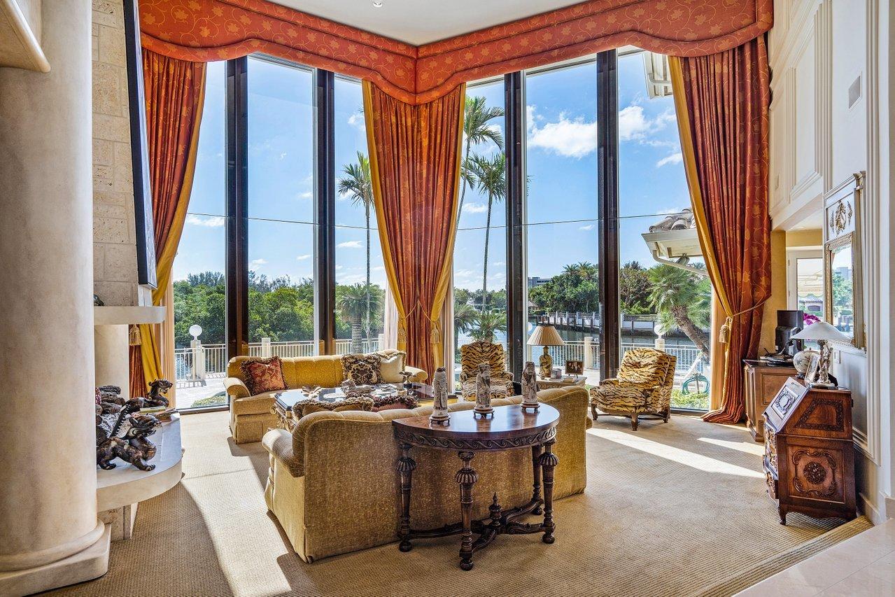 750 Tern Point Circle Boca Raton, FL 33431 - Photo 7 of 81 a view of living room with furniture and floor to ceiling windows