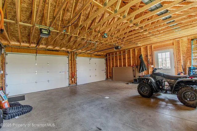 a view of a car garage