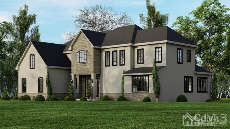 2 White Pine Road Monroe Township, NJ 08831 - Photo 2 of 8 a front view of a house with a yard