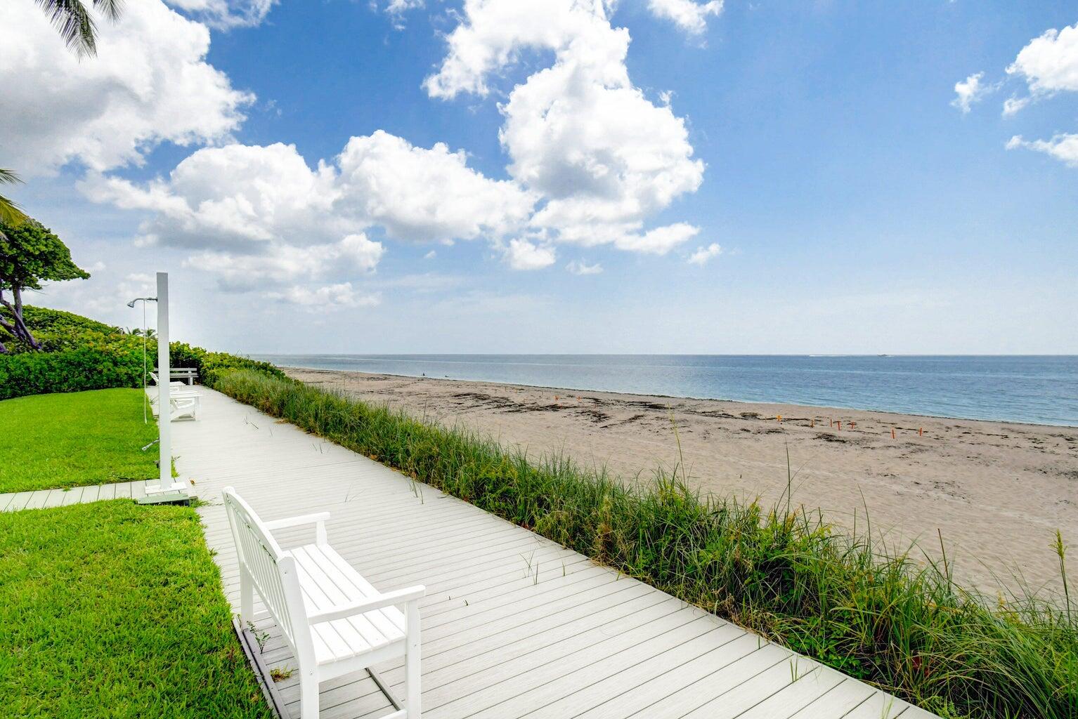 5505 North Ocean Boulevard, Unit 8108 Ocean Ridge, FL 33435 - Photo 19 of 22 a view of an ocean and beach