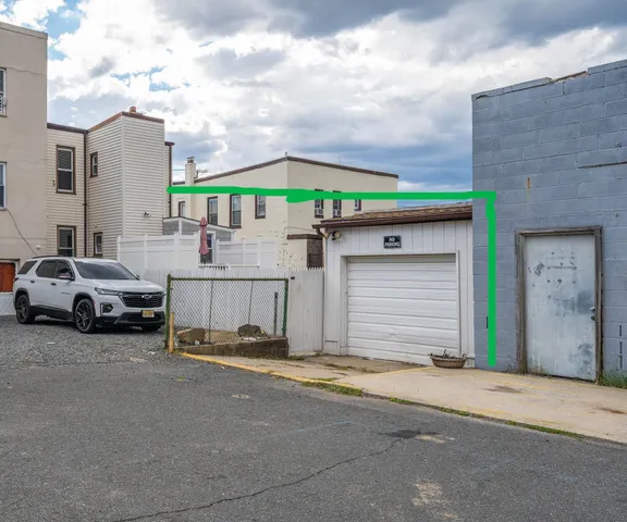 an aerial view of a city with lots of residential buildings