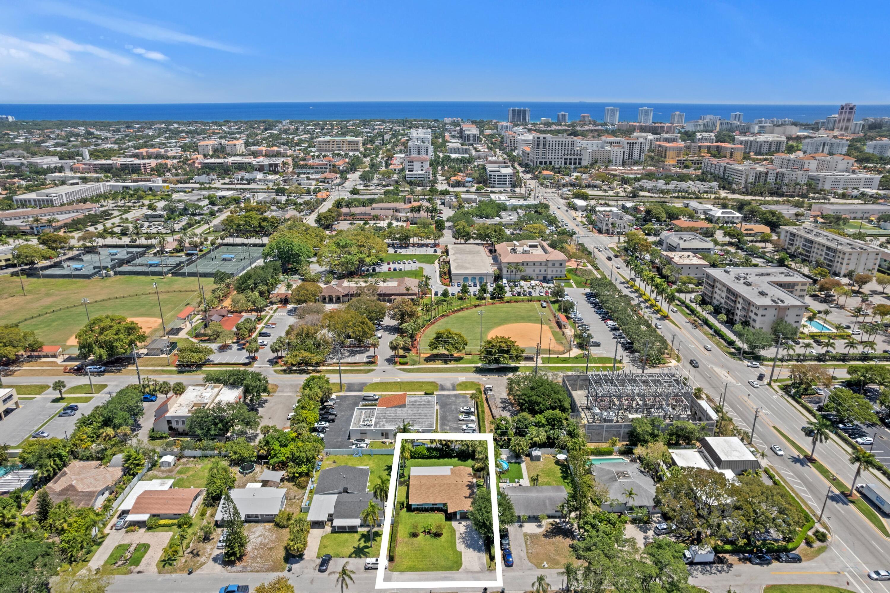 116 Northwest 3rd Court Boca Raton, FL 33432 - Photo 2 of 44 Aerial Ocean View