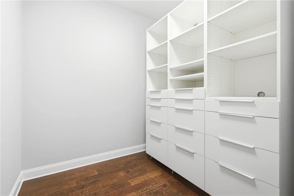 270 17th Street Northwest, Unit 4306 Atlanta, GA 30363 - Photo 3 of 37 a view of an empty walk in closet