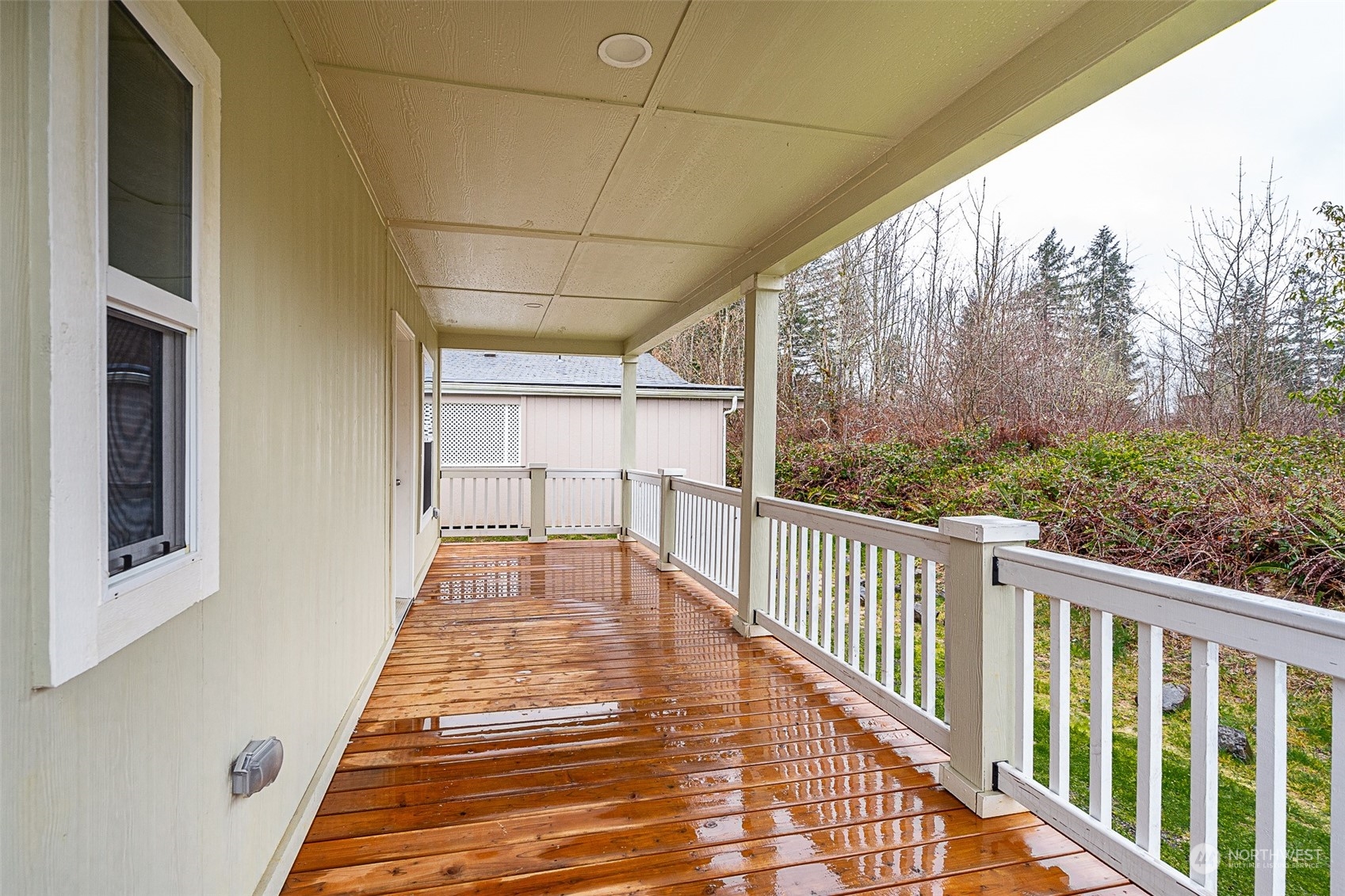1101 South Scheuber Road, Unit 24 Centralia, WA 98531 - Photo 7 of 29 a view of balcony with wooden floor