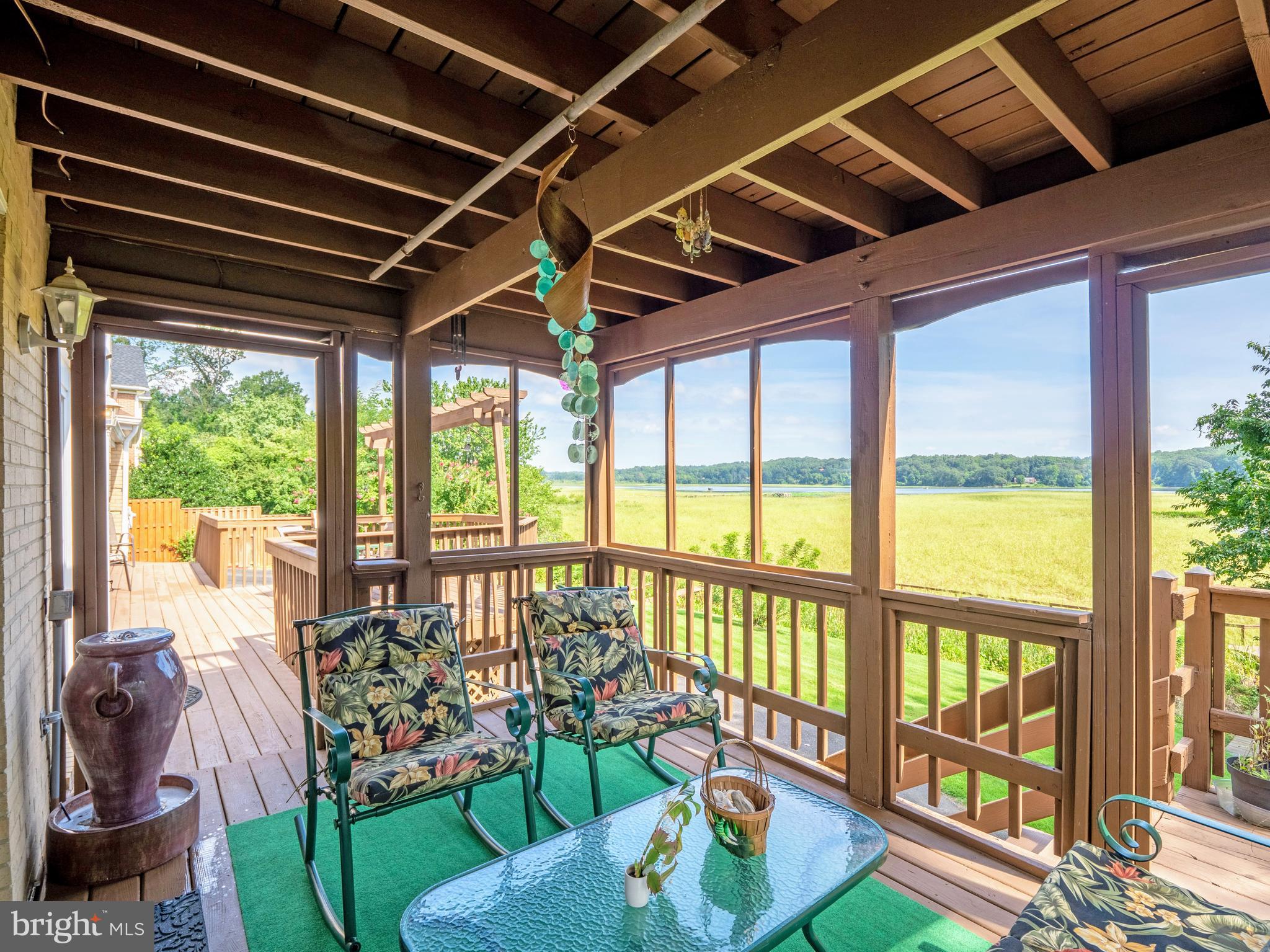 18505 Cabin Road Triangle, VA 22172 - Photo 6 of 29 Deck off Living Room