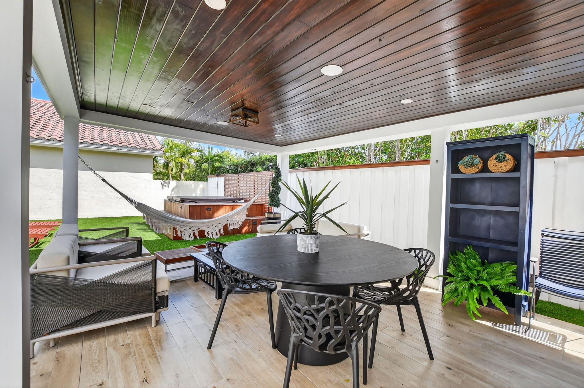 11038 Baybreeze Way Boca Raton, FL 33428 - Photo 70 of 95 a outdoor dining space with furniture and outdoor view