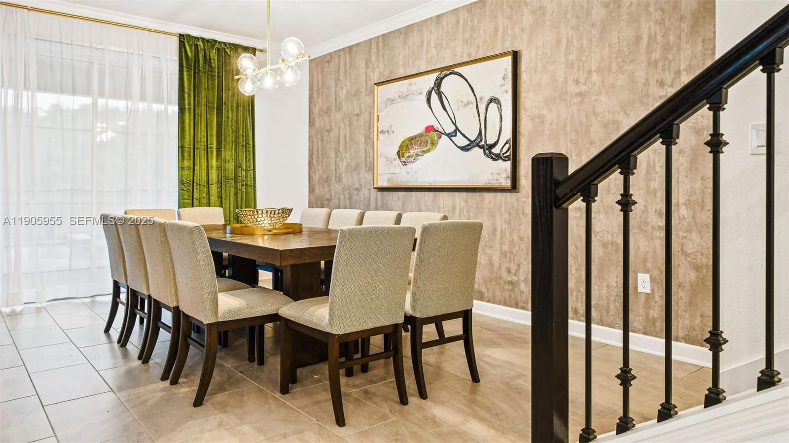 2993 Protagonist Street Kissimmee, FL 34746 - Photo 4 of 31 a view of a dining room with furniture window and wooden floor